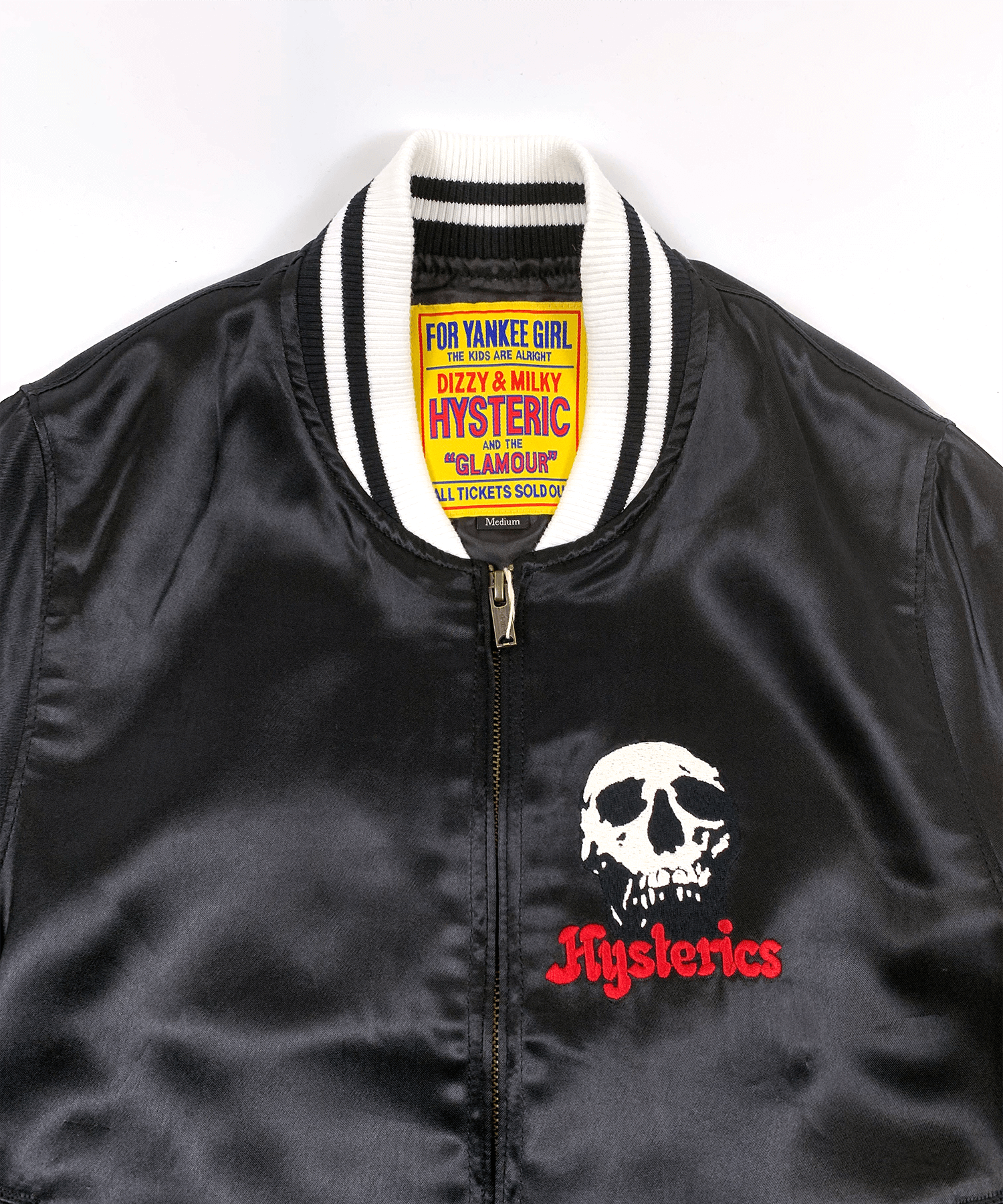 HYSTERIC GLAMOUR SKULL BERRY刺繍 スカジャン